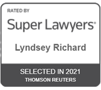 Rated By Super Lawyers | Lyndsey Richard | Selected In 2021 | Thomson Reuters